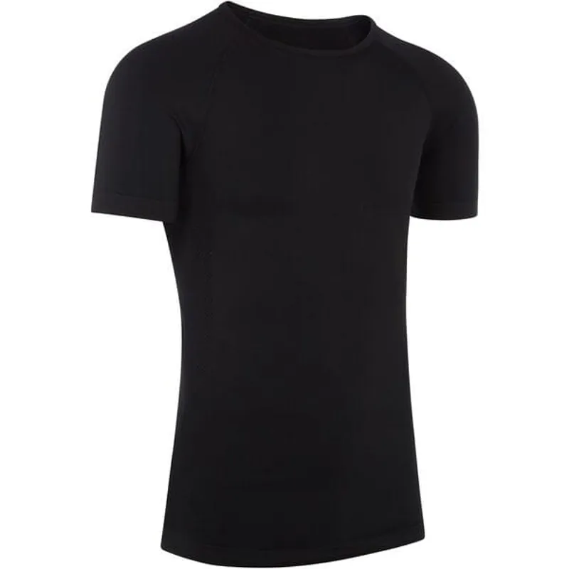 Madison Roam Isoler Mesh Short Sleeve Baselayer in Black -1